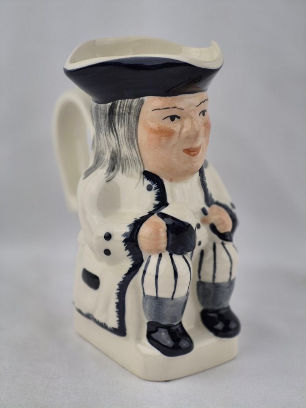 Vintage Toby Mug Toy Wood" "Philpot" character Staffordshire England